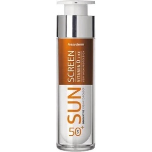 Frezyderm Слънцезащитен крем за лице с Витамин D , Frezyderm Sun Screen Vitamin D Like Cream to Powder SPF50 50ml