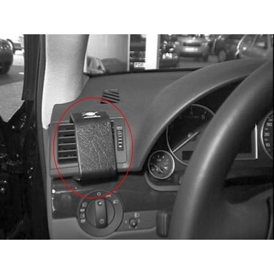 Brodit ProClip montážní konzole pro Audi A4 Avant 02-07/Sedan 01-07, vlevo na mřížku ventilace 802916
