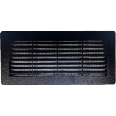 Ventila Plastová HPM 220 x 90 mm černá