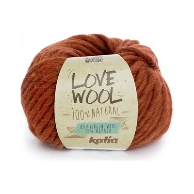 LOVE WOOL Katia Farby LOVE WOOL: 114 oranžová