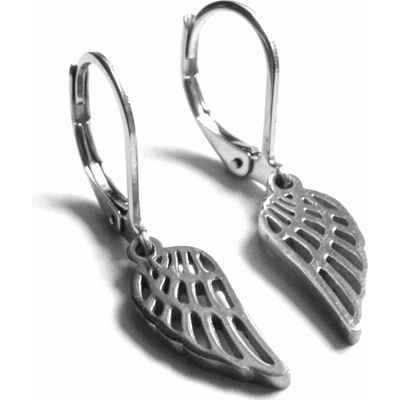 Steel Jewelry náušnice andělská křídla z chirurgické oceli NS140127