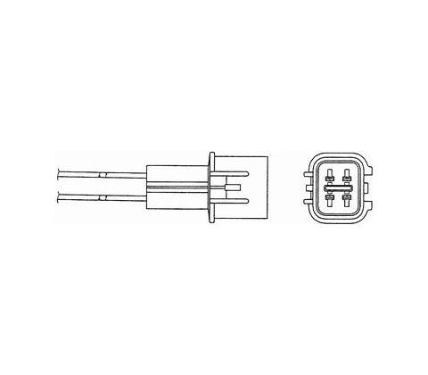 Lambda sonda NGK OZA668-EE26