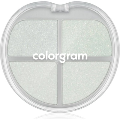 Colorgram Tintin Dory Eyeshadow Palette палитра със сенки за очи и озарители цвят 4 гр