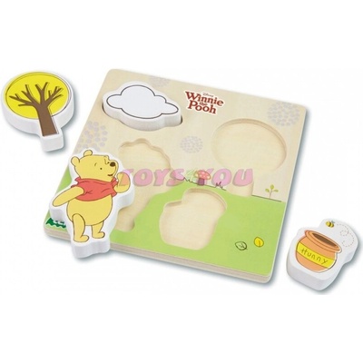 Lena 32121 Dřevěné Winnie the Pooh medvěd