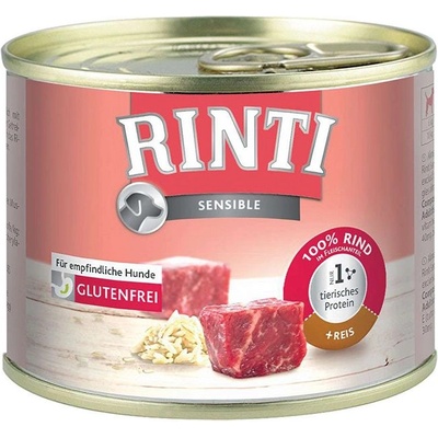 RINTI Консерва rinti sensible говеждо + ориз 150 г