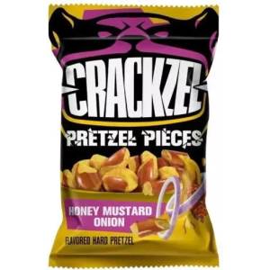 Crackzel Претцели с горчица и лук Crackzel 65 г