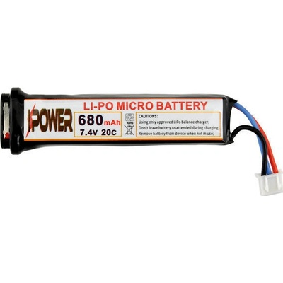 IPower Akumulátor AEP Li-Po 680mAh 7,4V 20C – Zboží Dáma