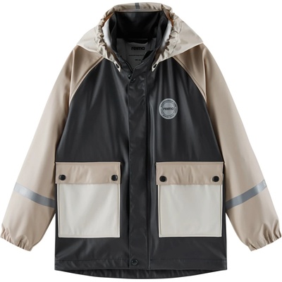 Reima Детско водоустойчиво яке Reima Kid's Suihku Waterproof jacket - Black - размер 128 (EU) (703-6767-0115)
