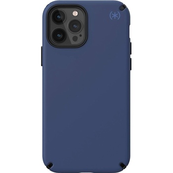 Speck Presidio 2 Pro Case - удароустойчив хибриден кейс за iPhone 12, iPhone 12 Pro (син-черен)