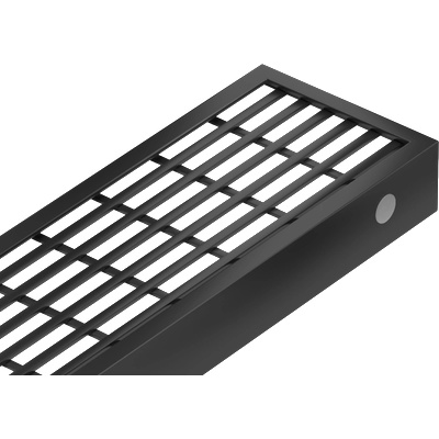 Mexen Flat M33 маскировка за линейно отводяване 50 cm, черна - 1733050 (1733050)