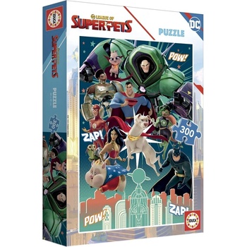 Educa Пъзел, Educa, DC Лига на Суперлюбимци, 300 части