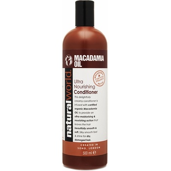 Natural World Macadamia Oil kondicionér na vlasy 500 ml