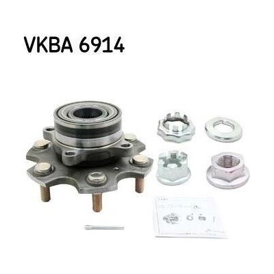 SKF Ložisko kolesa - opravná sada VKBA6914