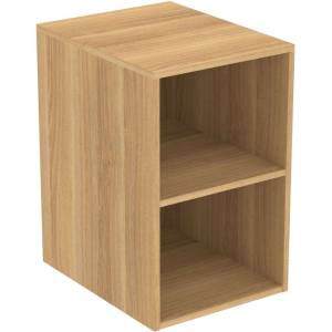 Ideal Standard i. Life B - Страничен шкаф, 40x63x51 см, отворен, дъб T5267NX (T5267NX)