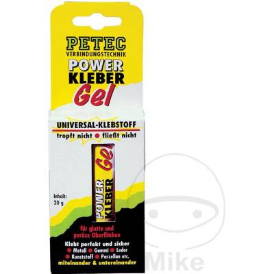 PETEC Univerzální gelové lepidlo, 20 g - blistr