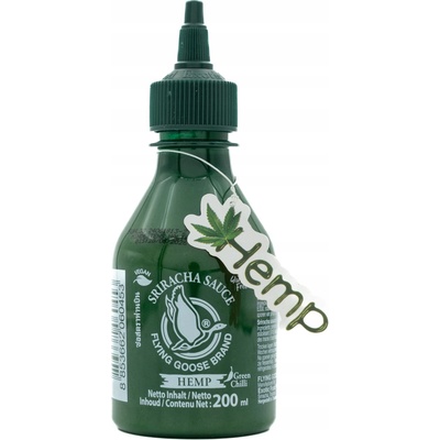 Flying Goose Omáčka Sriracha zelená Hemp 200 ml