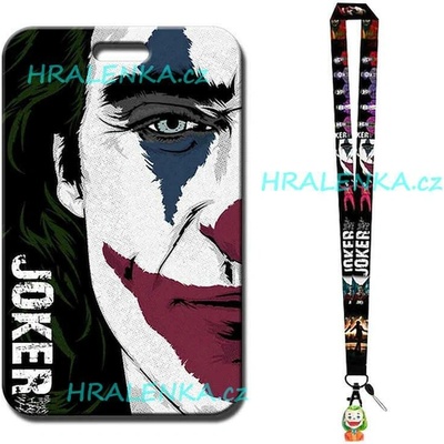 Šňůrka na krk 22460 s cedulkou Batman JOKER