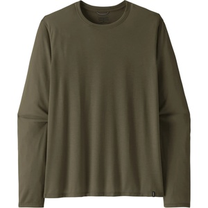 Patagonia Мъжка спортна тениска Patagonia Long-Sleeved Capilene Cool Trail Shirt Sport shirt - Basin Green - размер M (217-0792-0113)