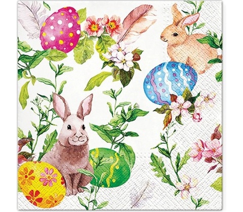 TaT servítky Boho Easter 33x33cm