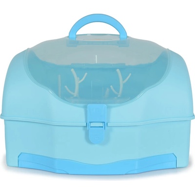 Cangaroo Сушилня за шишета и аксесоари Blooming син