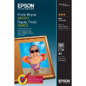Epson Гланцова фотохартия Epson (A4, 50 листа, 200g, )