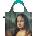 LOQI Чанта тип торба LOQI Museum Leonardo da Vinci Mona Lisa от рециклиран материал (LV.MO.R)