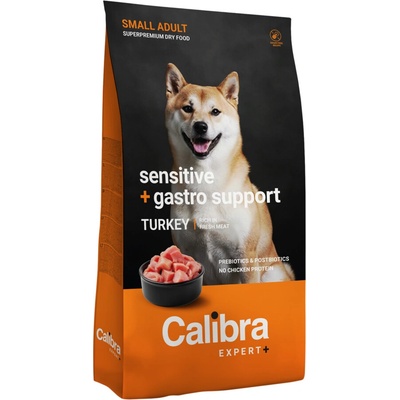 Calibra Dog Expert+ Adult Small Sensitive & Gastro Support 6 kg