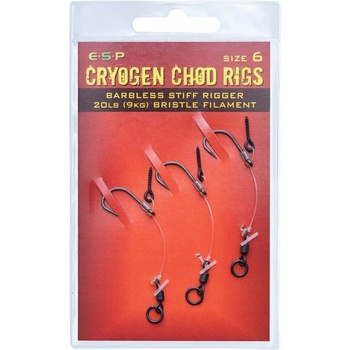 ESP náväzce Cryogen Chod Rig Barbless veľ.6