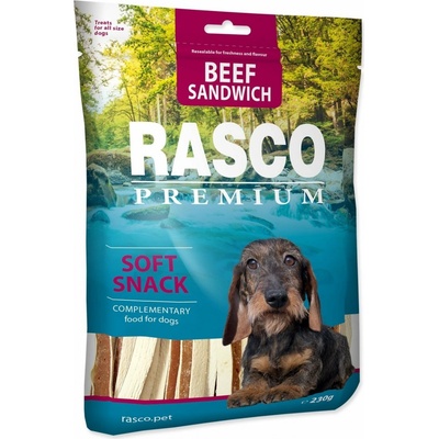 Rasco Premium hovädzie s treskou sendvič 230 g