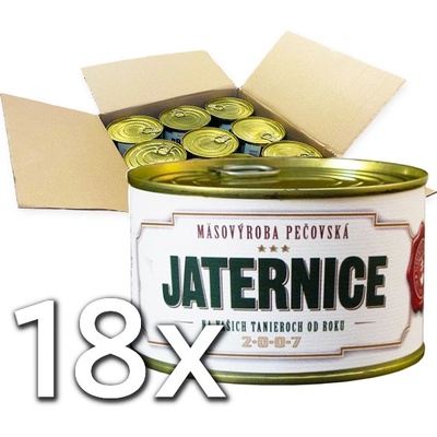 Mäsovýroba Pečovská Jaternice 18 x 400 g