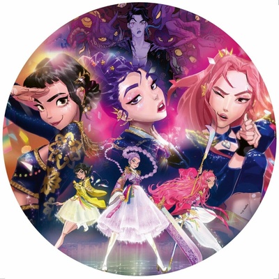 RAVENSBURGER Okrúhle K-pop Lovkyňa démonov 500 dielov