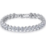 Silenti Jewelry Сребърна гривна "Ценност" - 17см