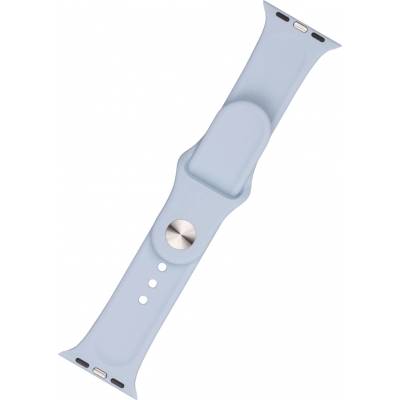 FIXED Silicone Strap na Apple Watch 42/44/45 mm modrý FIXSST-434-LGBL