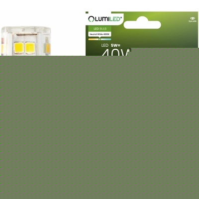 Lumiled LED žiarovka G9 s päticou 5W = 40W 460lm 4000K Neutrálna 360°
