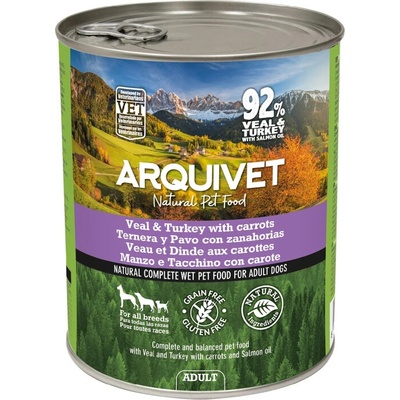 Arquivet s teľacím a morčacím mäsom 800 g