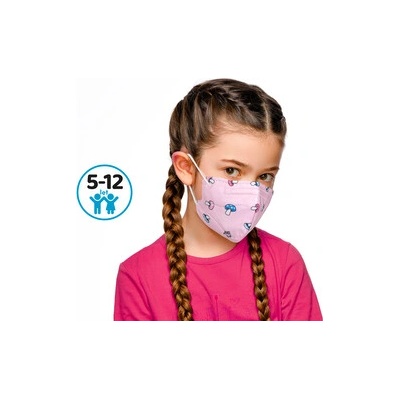 10x Respirátor FFP2 vhodný pro holky houby