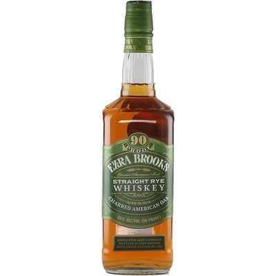 Ezra Brooks Straight Rye - бърбън 700ml