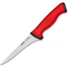 Pirge DUO Butcher řeznický vykošťovací nůž červený 115 mm