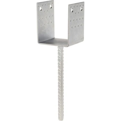 Coleman kotevní patka 120x120 tl.4mm kolík 20x250 Zn 81P3