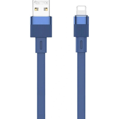 REMAX Кабел Remax Flushing RC-C001, USB към Lightning, 1m, син (RC-C001 A-L blue)