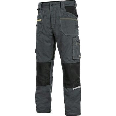 CXS Cxs stretch / Мъжки еластичен панталон с талия - тъмносив/черен 62 (102002773462)