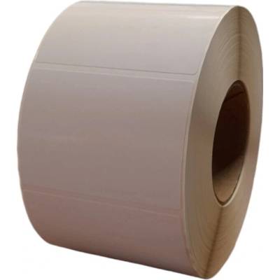 Papierová Etiketa 100 mm x 70 mm, Lesklý papier pre atramentové tlačiarne, Biela, Dutinka 76 mm, 1500 ks/kotúč, Permanentné lepidlo, Priemer kotúča 175 mm