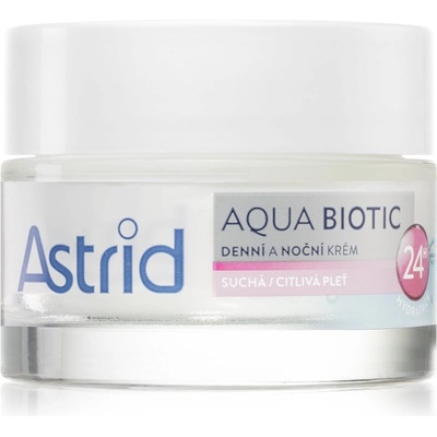 Astrid Aqua Biotic дневен и нощен крем за суха до чувствителна кожа 50ml