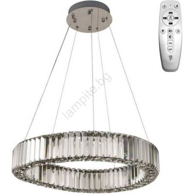 NEDES Led Димируем пендел led/40w/230v 3000-6500k хром + дистанционно управление (nd3530)