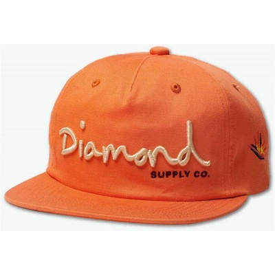 DIAMOND Og Script Snapback Sp19 Orange