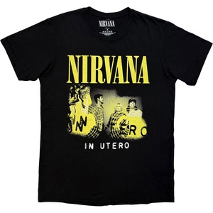 Nirvana In Utero Band Photo Carbon Black L Риза (NIRVCBN94MB03)