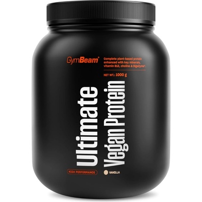 GymBeam Ultimate Vegan Protein 1000 g ванилия
