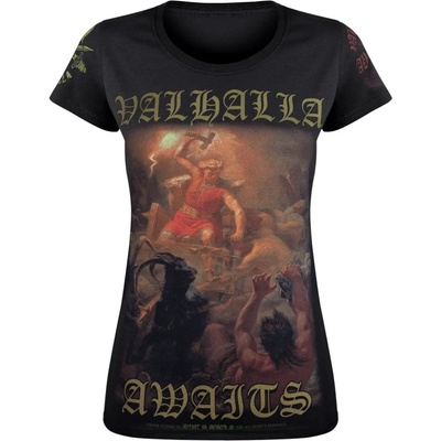 Victory or valhalla Дамска тениска victory or valhalla - thor's fight - vov020da