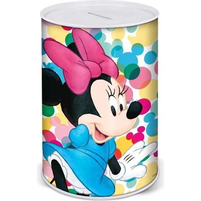 Stor · Velká dětská plechová pokladnička Minnie Mouse Disney 10 x 15 cm