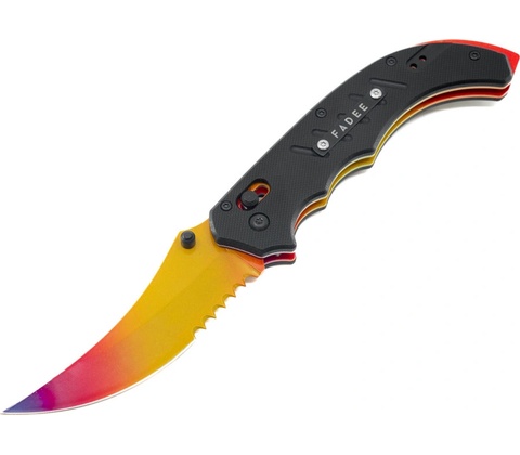 F A D E E Flip knife - Fade tip